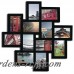 Latitude Run Nordman 12 Opening Decorative Wood Photo Collage Wall Hanging Picture Frame LTTN8517